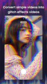 Glitch Video Effects, VHS Camcorder Effects Camera screenshot 1