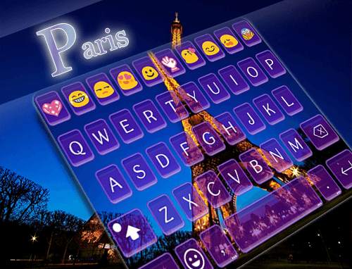 Paris Keyboard 🗼 स्क्रीनशॉट 6