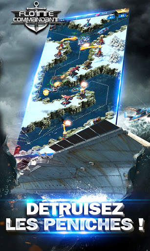 Flotte Commandant-Combat Naval screenshot 2