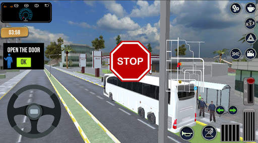 Bus Simulator Coach Pro 3D bus games screenshot 8