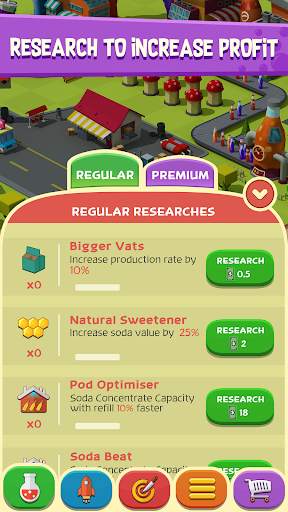 Soda maker Factory Tycoon Game: Idle Clicker Games screenshot 3