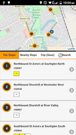 Winnipeg Transit - Live Bus Times (Map & Navigo) screenshot 6