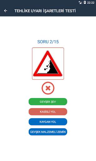 Trafik İşaretleri (Sınavlı) screenshot 8