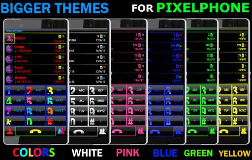 PP THEME PIXELPHONE BIGGER YELLOW screenshot 2