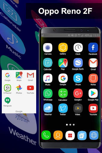 launcher Theme For Oppo Reno 2F screenshot 5