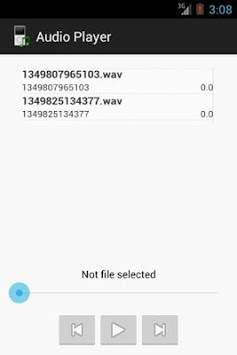 Audio Player 2 تصوير الشاشة