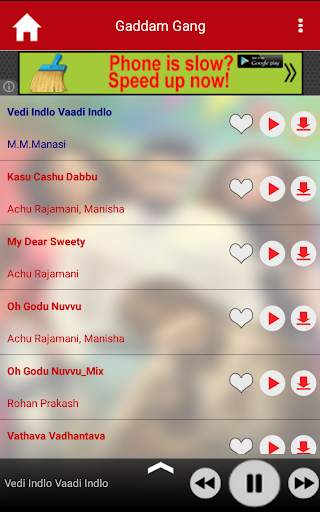Telugu Movie Hit Songs screenshot 3