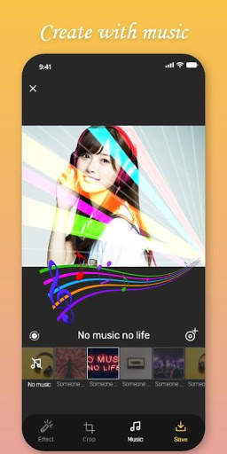 Photo animated effect, effect maker with music screenshot 7