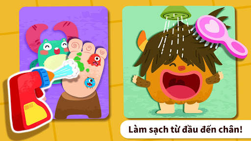 Thẩm Mỹ Viện và Spa Quái Vật của Bé Gấu Trúc screenshot 3