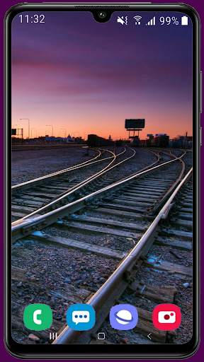 Awesome Railroad Wallpaper HD screenshot 9