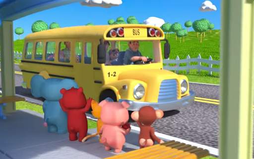 Wheel On The Bus  Nursery Rhymes screenshot 2