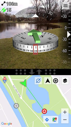 AR GPS Compass Map 3D screenshot 5