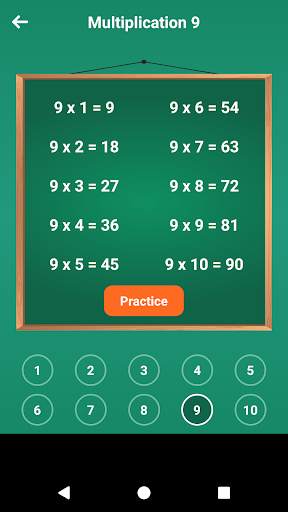Multiplication Table Games screenshot 2