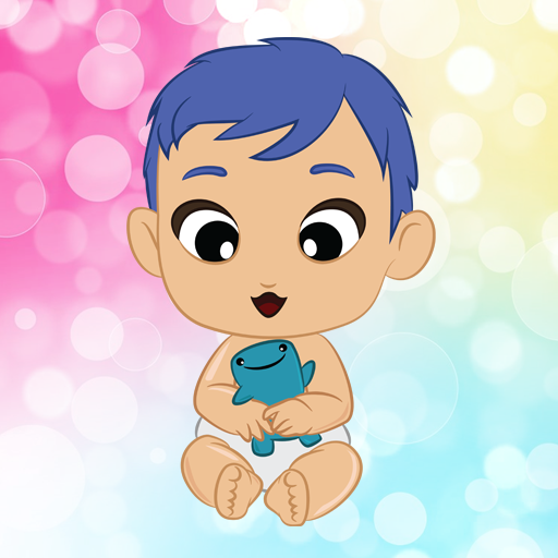 Sweet dreams - sleepy little children icon
