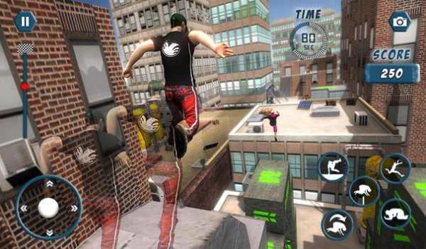 City Rooftop Parkour Simulator: Runner Game screenshot 15