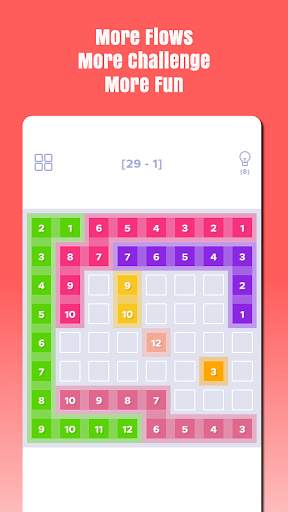 Number Flow - Fun Puzzle Game screenshot 4