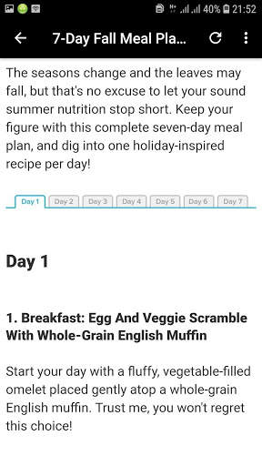 Meal Planner For Muscle Gain screenshot 7