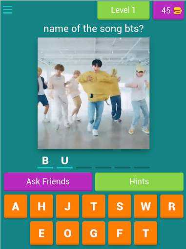 quiz song bts screenshot 10