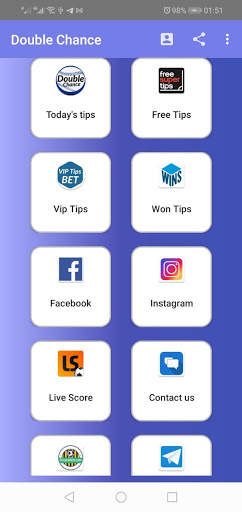 Double chance predictions app screenshot 1