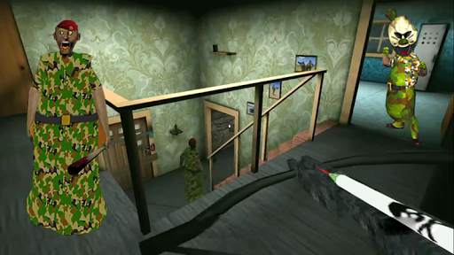 Commando Granny Army Mod:Horror Military Game 2020 screenshot 3