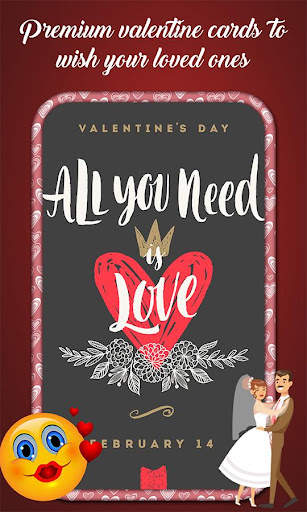 Valentine Love Emojis -Sticker 5 تصوير الشاشة
