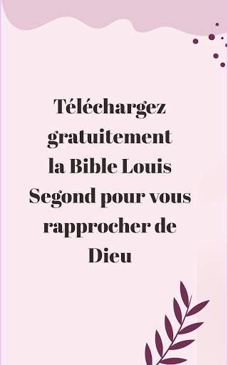 Bible Louis Segond avec audio screenshot 7
