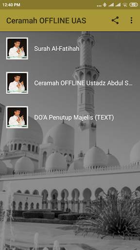 Ceramah OFFLINE Ustadz Abdul Somad screenshot 1