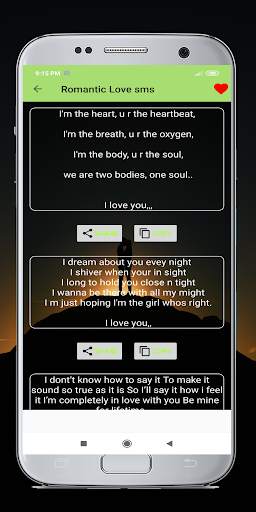 I Love You sms screenshot 6