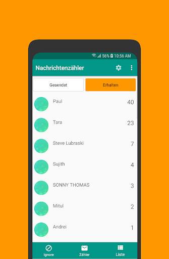 Nachrichtenzähler screenshot 3