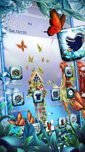 Fairy Butterfly Theme Launcher screenshot 1