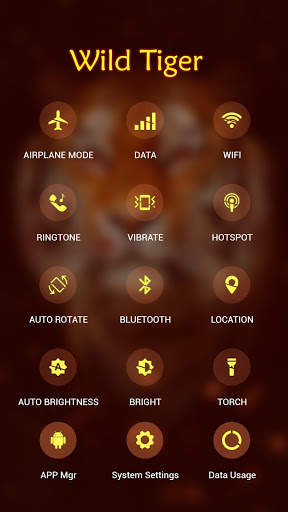 Tiger APUS Launcher theme screenshot 3