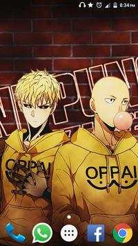 One Punch Man Wallpaper HD скриншот 7
