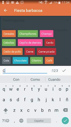 Buy Me a Pie! Lista screenshot 2