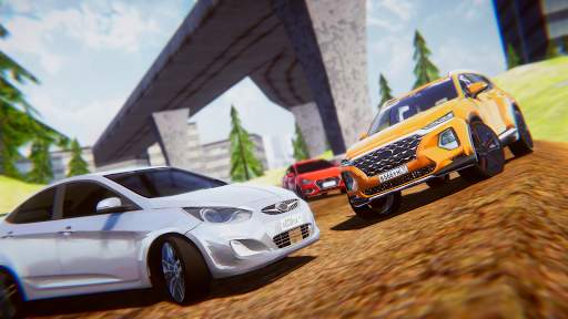Korean Cars Racing - Simulator screenshot 4