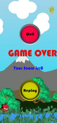 The Red Flying Bird Game screenshot 3