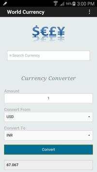 World Currency screenshot 2