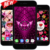 Love Clock Live Wallpaper HD icon