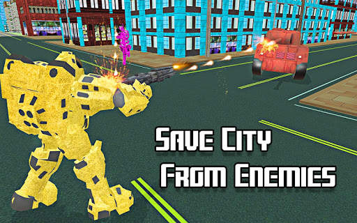 Multi Robot Transform Tank War screenshot 2