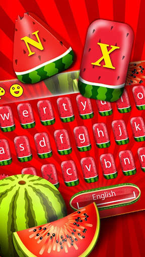 Watermelon Keyboard Theme स्क्रीनशॉट 2
