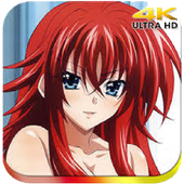 HighSchool DxD wallpaper HD أيقونة