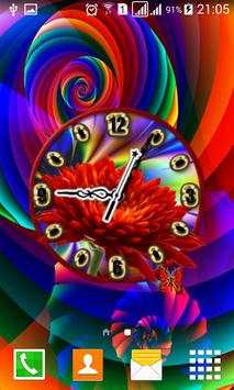 Chrysanthemum Clock screenshot 1