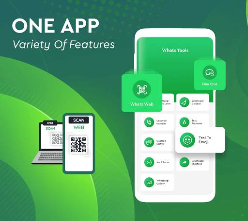 Whats Tools - Status Saver,Direct Chat & 10  tools screenshot 1