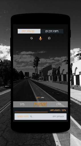 Kustom Timber for KLWP screenshot 7