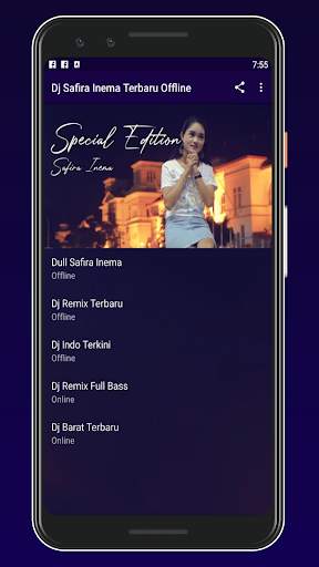 Dj Safira Inema Terbaru Offline screenshot 2