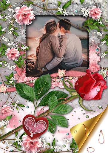 Romantic Photo Frames 💕 screenshot 2