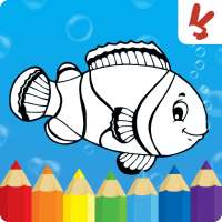 Animal Coloring Games for Kids logo
