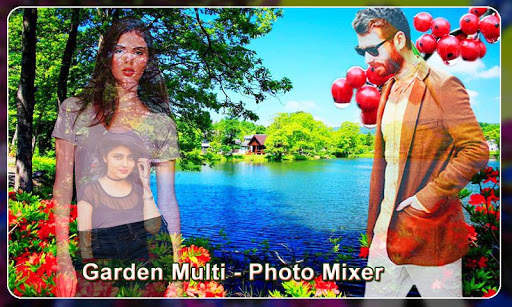 Garden photo blender - photo mixer screenshot 2