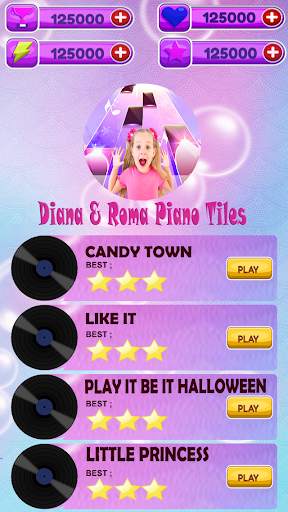 Diana and Roma Piano game screenshot 1