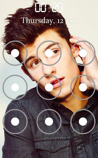 Shawn Mendes Pattern Lock Screen screenshot 4