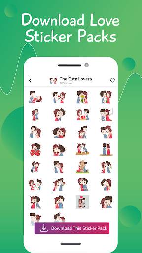 Love Stickers for WhatsApp - WAStickerApps screenshot 2